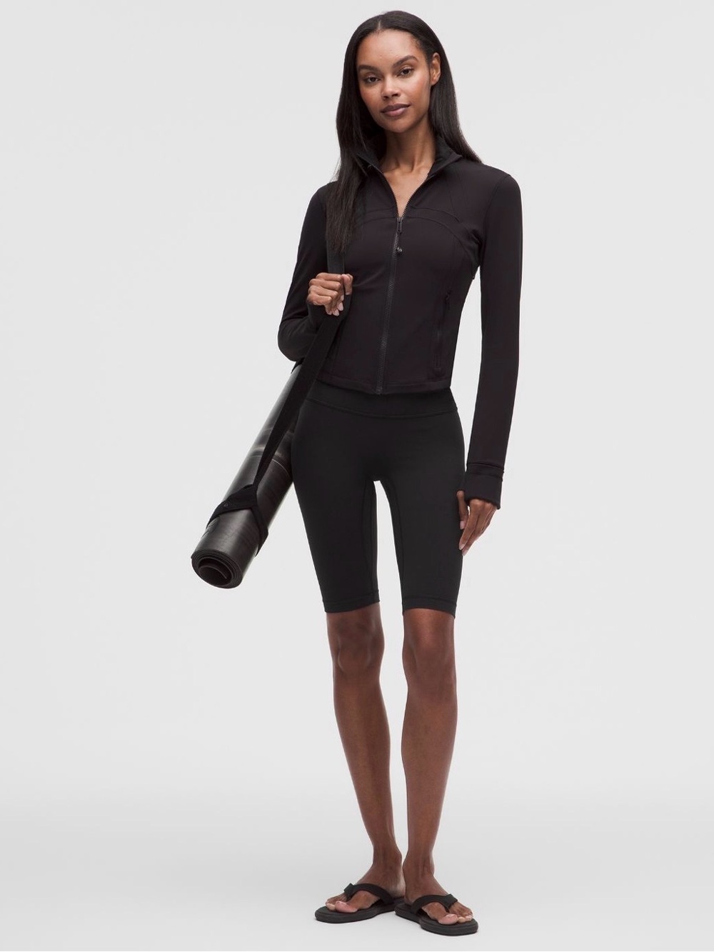 lululemon athletica Black Cropped Define Jacket *Nulu- NWOT - Picture 2 of 9